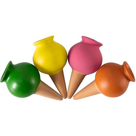 BEBUSINGOTO 4er-Pack kleine Weinflaschen-Automatik-Pflanzentropfer, Mehrzweck-Bewässerungszubehör (1/5)