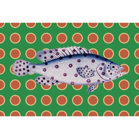 Tovaglietta Americana Fish Pois 44x30 cm