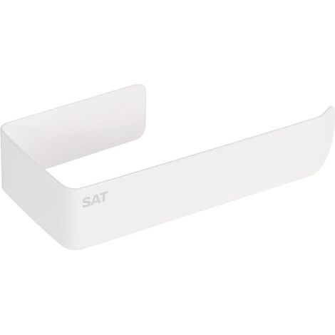 Mood Porte-papier toilette design en acier inoxydable, blanc (SATDMOOD26B) (1/4)