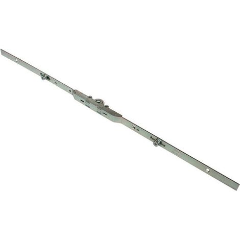 Ferco – Crémone verrou Jet 7,5 – Longueur 700 à 1000 mm – Mécanisme de pêne verrouillage – Pour bois dur et teck – Entraxe 500 mm