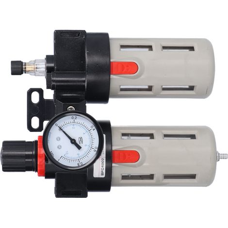 Régulateur de pression de filtre à air comprimé en alliage d'aluminium avec manomètre pour systèmes hydrauliques BFC4000 (1/5)