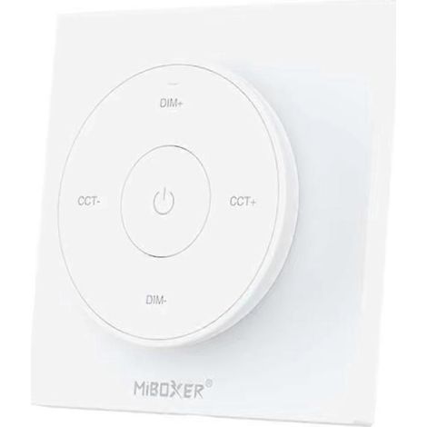 Télécommande Miboxer Mini Zigbee 3.0 Tuya, variateur de lumière LED monochrome CCT 5050, compatible 2,4 GHz avec Echo Plus et Google K2. (1/5)