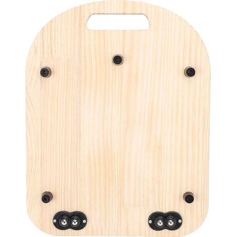 Gleitende Holzmatte für TM5- und TM6-Mixer, benutzerfreundlich, komfortabler Griff, für Arbeitsplatte, Küchengerät, Gleitbrett (1/5)