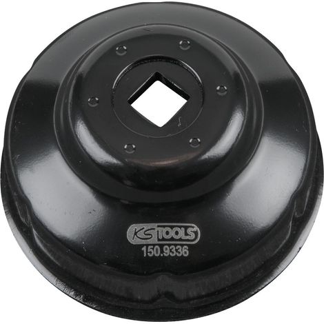 Cloche pour filtre à huile, 66mm, 3/8" - KS Tools