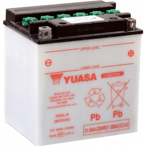 BATTERIA YUASA YB30L-B 12V 30 Ah