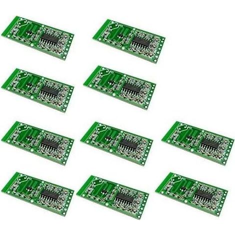 10PCS RCWL-0516 Micro Onde Capteur Radar Intelligent Commutateur Module Capteur d'induction du Corps Humain 4-28V 100mA (1/5)