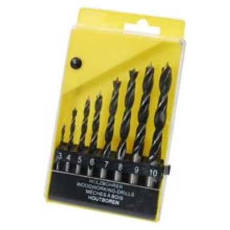 Punte per legno in set da 8 pezzi 1 blister Excel