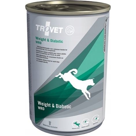 Trovet Dog Weight & Diabetic WRD boîte de 400 g (1/4)