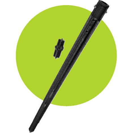 Picchetto semplice per irrigazione sfusa 14 cm con adattatore 1125