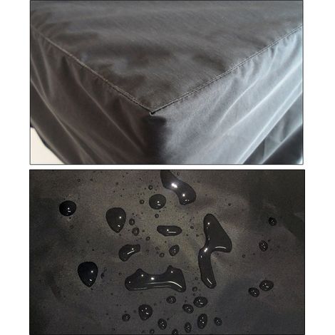 Traktorabdeckung aus Oxford-Gewebe, wasserdicht, leicht, UV-beständig, Aufsitzmäherabdeckung, Größe S (170 x 61 x 117 cm) (1/4)