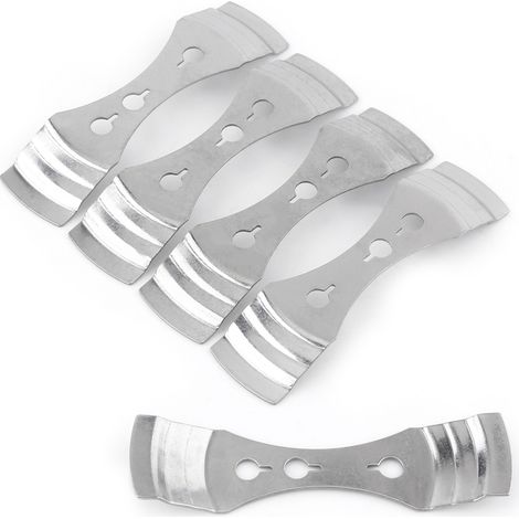 5 pièces Supports de Mèche en Métal pour Centrage, Outil de Fabrication de Bougies à 3 Trous