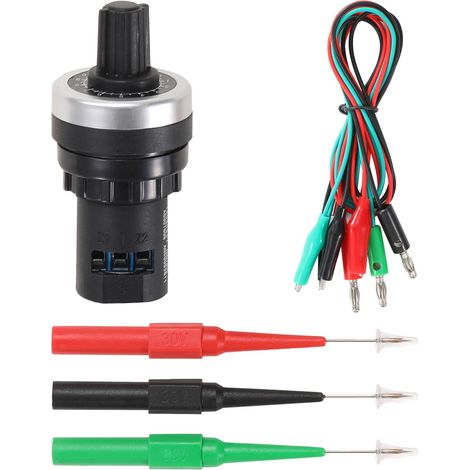 1 Pièce Testeur de capteurs analogiques, simulateur de capteurs automobiles, outil de diagnostic de circuits automobiles, générateur de signaux à résistance réglable (1/5)