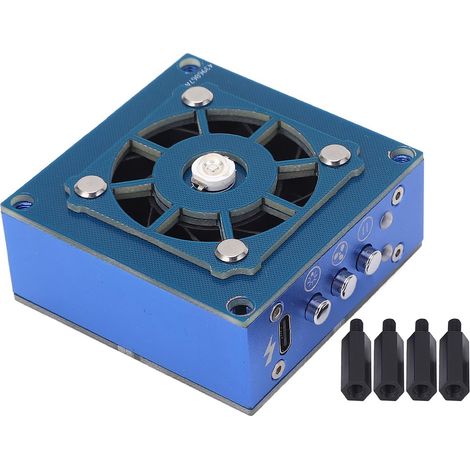 Ortviai Ventilateur de refroidissement et de polymérisation UV 3 vitesses, extracteur de fumées pour soudure et réparation électronique