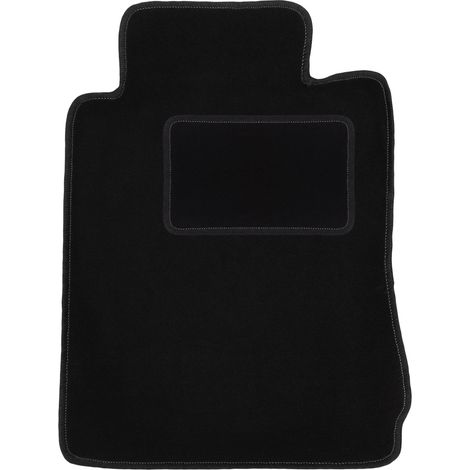 Tapicería negra mate para el asiento del conductor para: Mercedes E W210 sedán y familiar (1995-2003) (1/5)