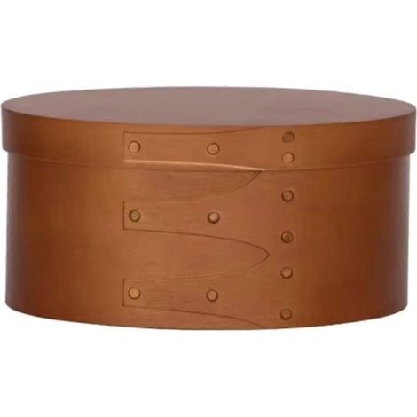 Große Aufbewahrungsbox aus Holz, tragbare Retro-Schmuckbox mit Deckel, Aufbewahrungsaccessoire für Zuhause, Größe M (1/5)