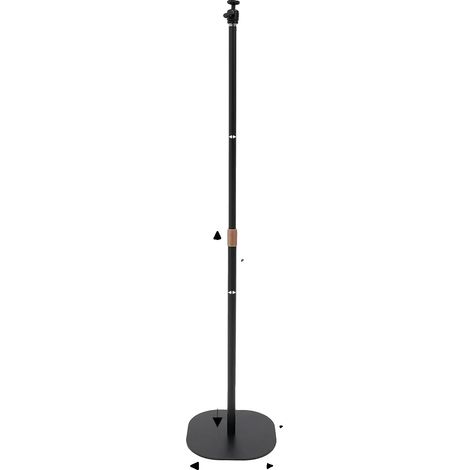 Support de projecteur, hauteur réglable, rotation à 360°, noir (1/2)
