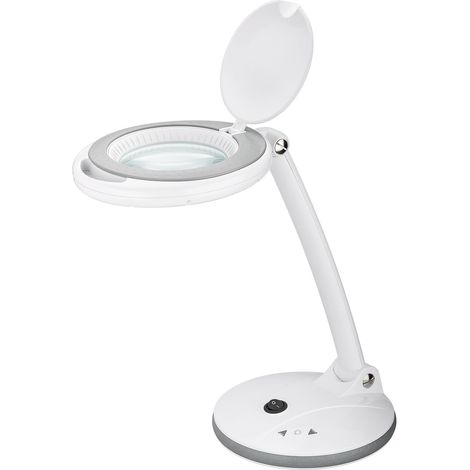 Goobay Lampada da scrivania LED con lente bianca (1/5)