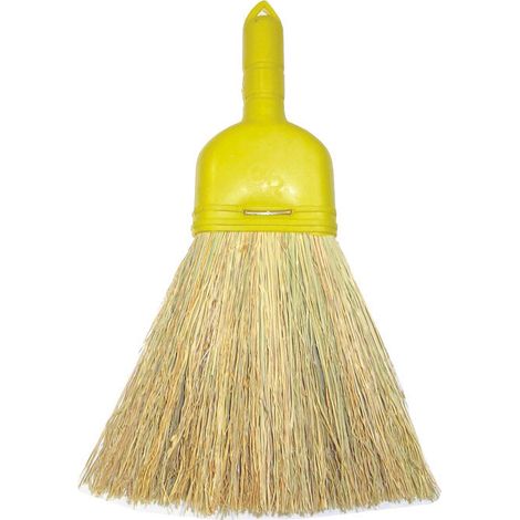 SCOPINO IN SAGGINA MILLEUSI - cm.25 - con manico in plastica -- FER 283069 (1/3)