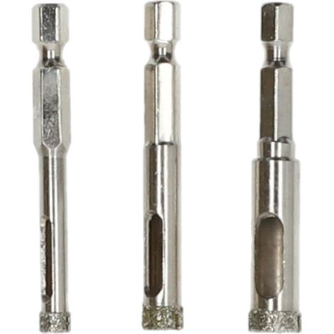 Norton Clipper Diamantbohrer SET Classic VB Durchmesser: 6,8,10 mm Nass/Trocken