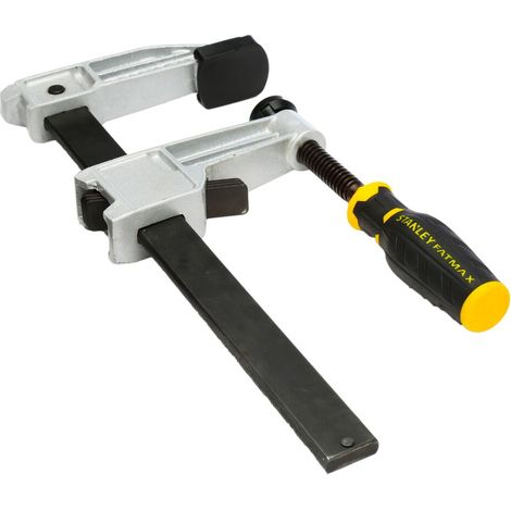Serre-joint de charpentier hybride à serrage rapide à vis 600 mm STANLEY FMHT0-83246 (1/4)