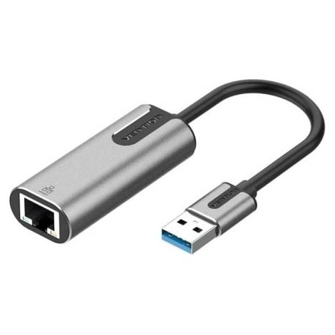Vention USB 3.0-A to Gigabit Ethernet Adapter Gray 0.15M Aluminum Alloy Type