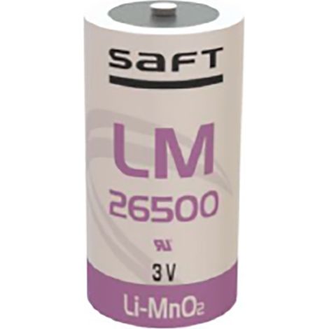 Saft - Pile lithium LM26500 C 3V 7.4Ah