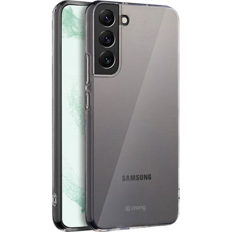 Crong Crystal Slim Cover - Samsung Galaxy S22+ Hülle (Transparent)