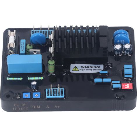 Automatisches Spannungsreglermodul für Generatoren, maximaler Ausgangsstrom 6,3 A, AVR-Platine für CAT AC 180–250 V (1/5)