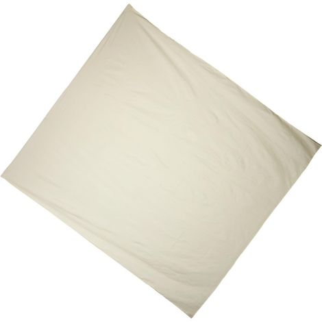 Drap Plat Uni Grand Format, Fibre Chimique, Doux et Respirant, Facile à Nettoyer, Design Moderne et Élégant, pour Lit (1/5)