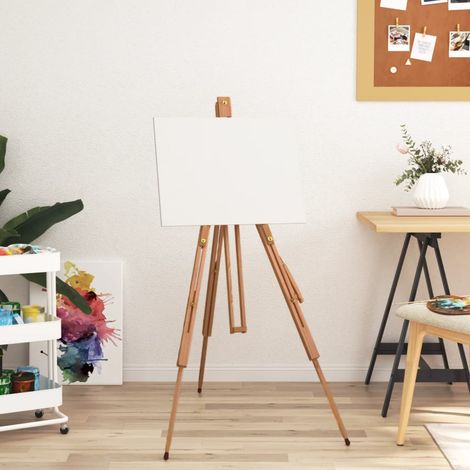 Caballete de pintura madera maciza de haya 100x104x172 cm