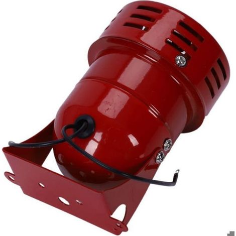 Sirene - - Moteur Pousse - Rouge - Métal - Alarme (1/4)
