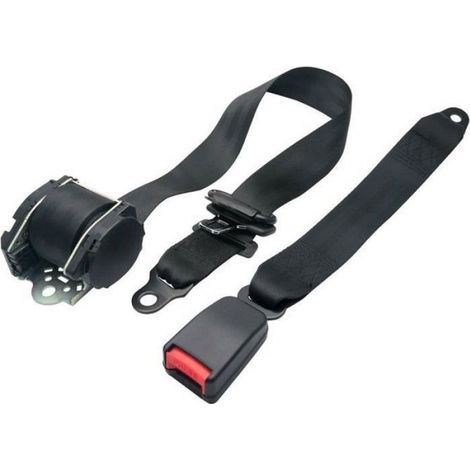 Ceinture de Sécurité 3 Point Rétractable - Réglable Universel Voiture Siège 3.3M (1/4)