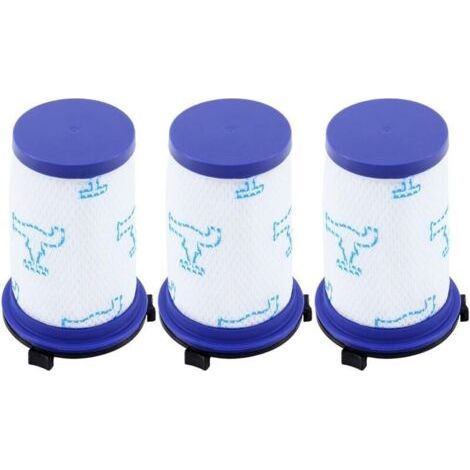 3pcs Filtres de Rechange pour Rowenta Air Force 360 RH9051WO RH9057WO RH9059WO RH9081WO RH9086WO & Tefal Air Force 360 Aspirateur, Accessoires de Remplacement Alternative à ZR009001 (1/4)