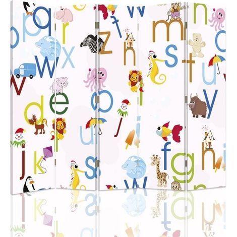 Paravento bilaterale, Lettere - 180x170 (1/5)