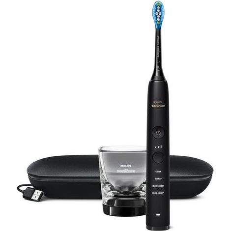 Brosse à dents sonique PHILIPS SONICARE HX9911/09 DiamondClean 9000 avec application pour téléphone