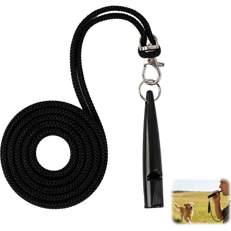 Sifflet Chien Avec Cordon Silencieux Ultrasonique,Pour Rappel (1/5)