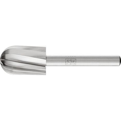 Fresa C1625 D.16mm lunghezza testa 25mm, diametro albero D.6mm, HSS anodizzato alluminio PFERD
