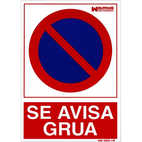 Cartello: Attenzione gru 30x21cm.