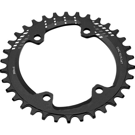 Plateau BCD 96 mm étroit/large, mono-plateau pour M6000 M7000 M8000 (noir 34 dents) (1/5)