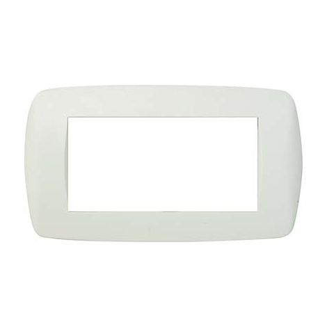 PLACCA COPRIFRUTTI MILLENIUM MARLANVIL - BIANCO POSTI 4 MM 150X83- 2 pezzi