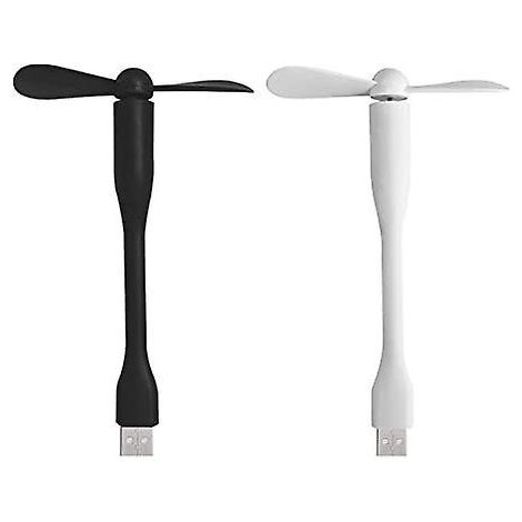 2 Pcs Ventilateur Usb Portable,ventilateur Usb Rglable 360, Silencieux Ventilateur,usb Ventilateur Portable Rechargeable De Poche (1/5)
