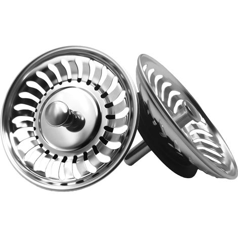 Kitchen Sink Drain Stopper and Strainer Basket Universal Rv Sink Drain Kit with Food Catcher 7.87.8cm (1/5)