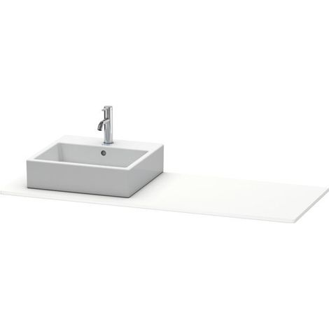 Consola Duravit XSquare, 1 hueco a la izquierda, 1400x16x550mm, (1/3)