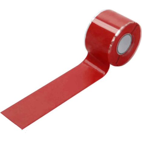 1 Rouleau Ruban d'étanchéité, autocollant en silicone, réparation fuites eau, usage domestique et industriel (1/5)