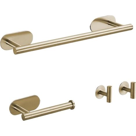 Rail Set 304 Stainless Steel Non Perforated Towel Rail for