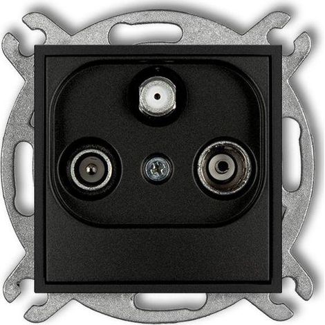 Toma antena Karlik MINI construcción sólida 80 mm