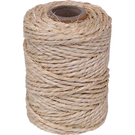 Bobina de cuerda de sisal - 2 cabos - 400 g