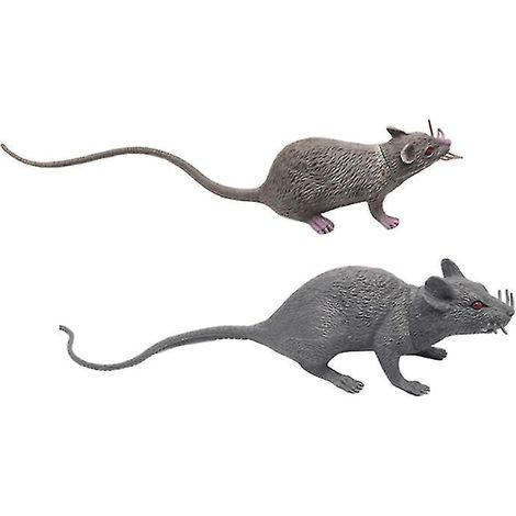 Lot de 2 souris factices en jouet (1/3)