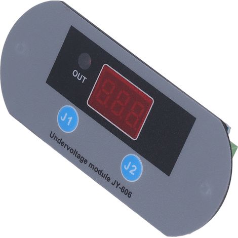 Module de contrôle de sous-tension, carte de protection contre la décharge excessive, coupure d'alimentation en cas de batterie faible, 10-15 V CC