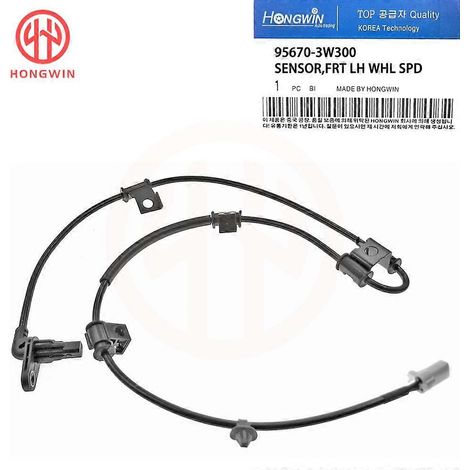 Capteur de vitesse de roue ABS avant gauche/droite pour Kia Sportage 2011-2016 2.0L 2.4L L4 3.3L V6 95670-3W300 95671-3W300 ALS2211 ALS2044 (avant gauche) (1/5)